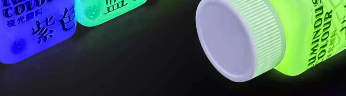 58ML Fluorescent Acrylic Pigment Glow in the Dark Paint-Purple B / CHINA