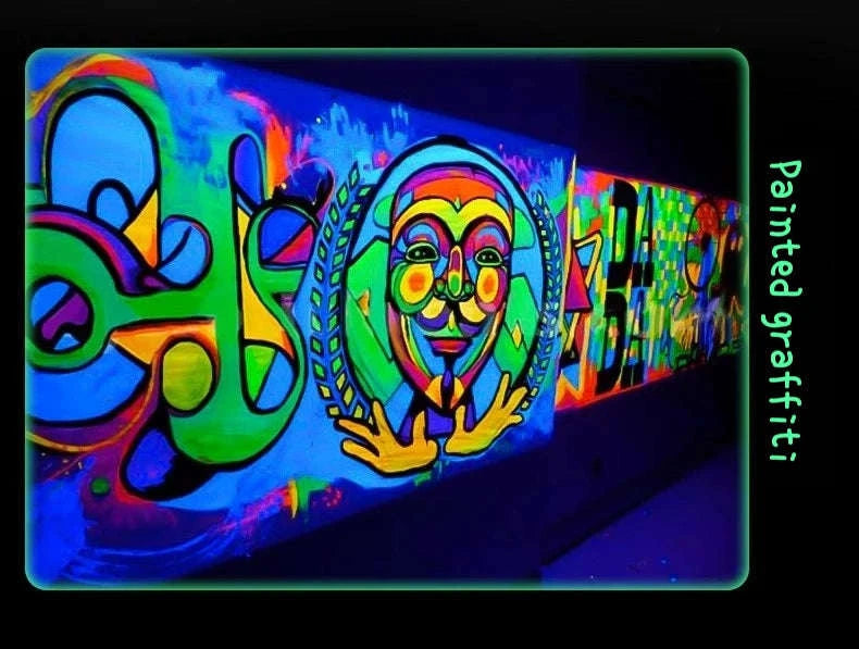 58ML Fluorescent Acrylic Pigment – Glow in the Dark-Purple B / CHINA