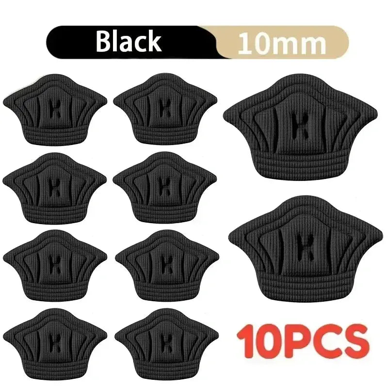 5Pairs Insoles For Shoes Patch Heel Pads For Sport Shoes Adjustable Size Feet Pad Insole Heel Protector Back Sticker Shoe Pad 
