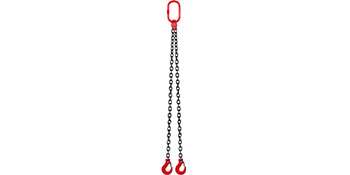 5FT G80 Lifting Chain Sling with Grab Hooks 3/8" 8800lb Capacity-United States