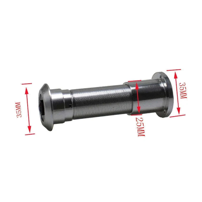 5G Tuya Door Eyehole Security Camera 1080P HD-black