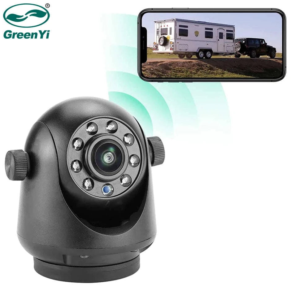 5G WiFi Magnetic Wireless Rear View Camera for Trailer RV Truck-China Mainland