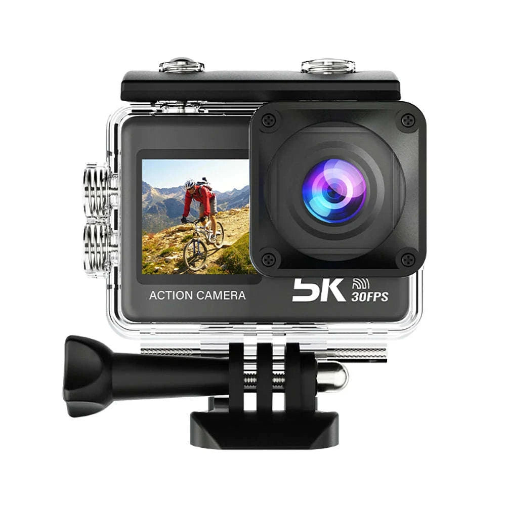 5K Action Camera 4K60FPS Dual Screen Waterproof WiFi Sports Cam-M60TR Option 5