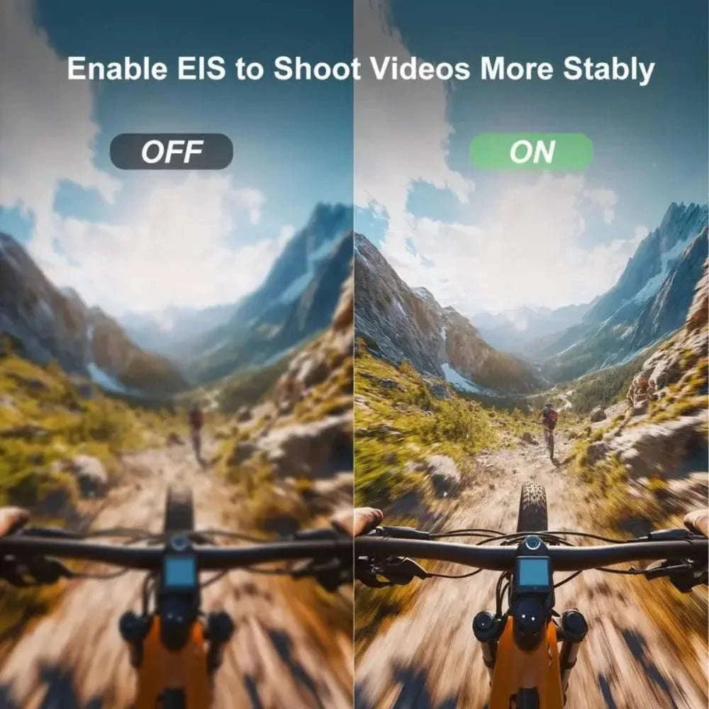 5K Thumb Action Camera 4K 60FPS Touch Screen Waterproof Body Camera-1080P
