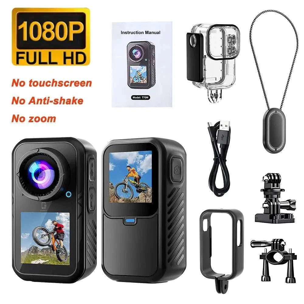 5K Thumb Action Camera with 4K60, Stabilization & WiFi-5K