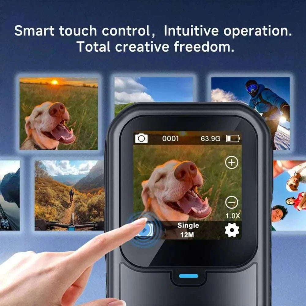 5K Thumb Action Camera with 4K60, Stabilization & WiFi-5K