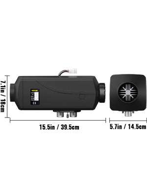 5KW 12V Diesel Air Heater with LCD & Remote for RV Truck Boat-5kw / United States