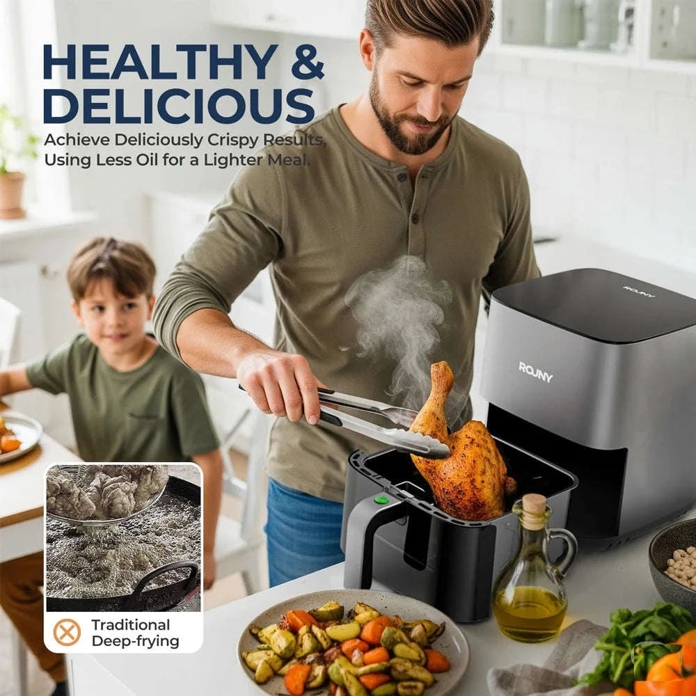 5L Air Fryer — Family-Size Smart Air Fryer-ROUNY / Poland / EU