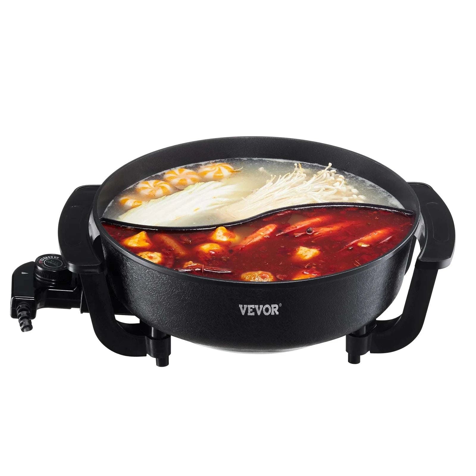 5L Dual Flavor Electric Hot Pot with Divider for 6–10 People-5L / United States