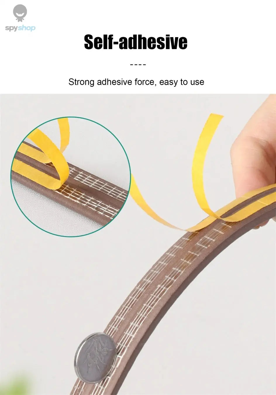 5m/10m Weather Stripping Door Seal Strip Diep Self-adhesive Draft Stopper Tape Window Insulation Noise Rubber Sealing Strip Spy-shop.com