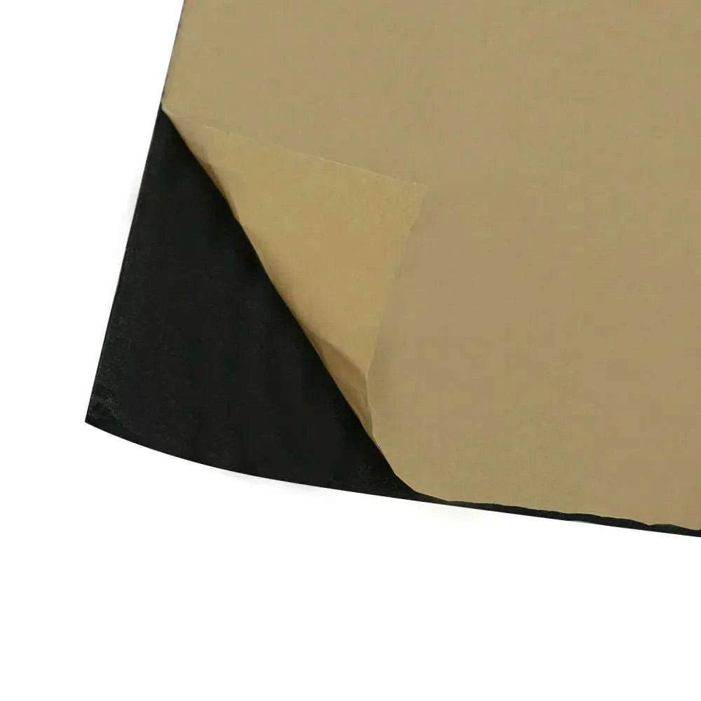 5mm Aluminum Foil Car Sound Insulation Mat Set-as shown