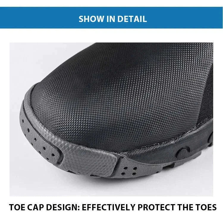 5mm Neoprene Dive Boots with Side Zipper for Water Protection-8(39-40) / BB51
