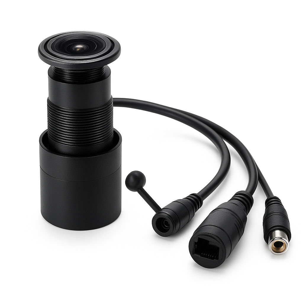 5MP Door Peephole Camera with Motion Detection