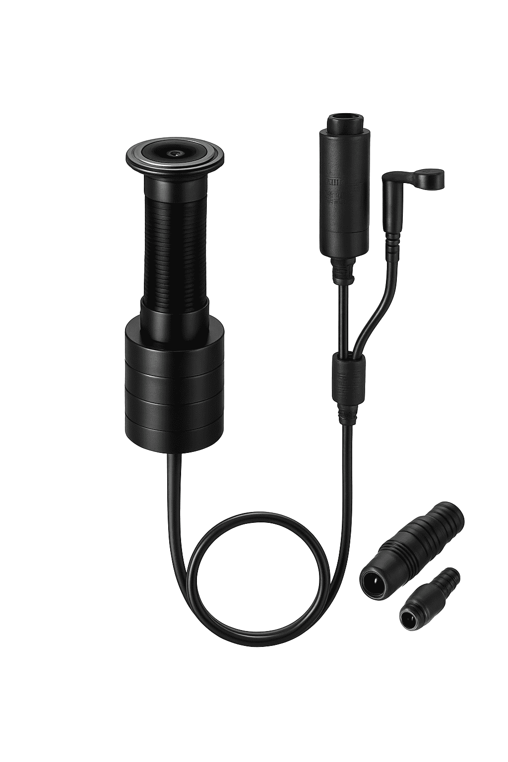 5MP Door Peephole IP Camera with 170° Wide-Angle View-DC12V