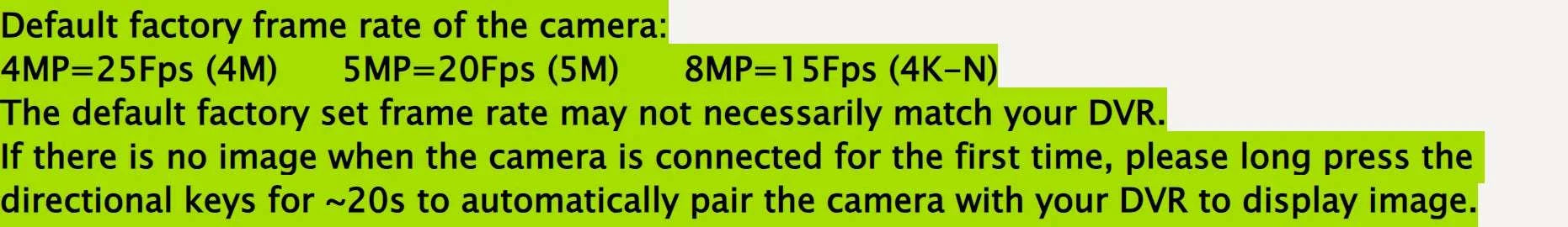 5MP Full Color Night Vision CCTV Camera IP66 Outdoor AHD-1080P NoOSDcable-PAL / 3.6mm