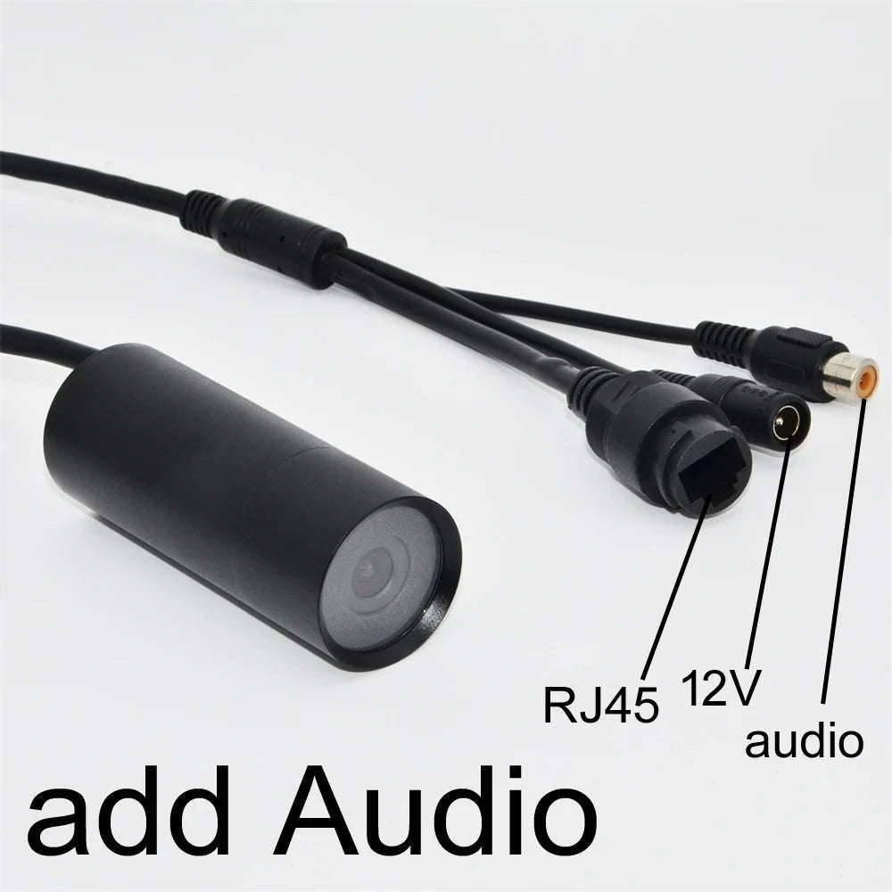 5MP Low Lux POE Waterproof Mini IP Camera for Industry and Security-5MP IR Standard