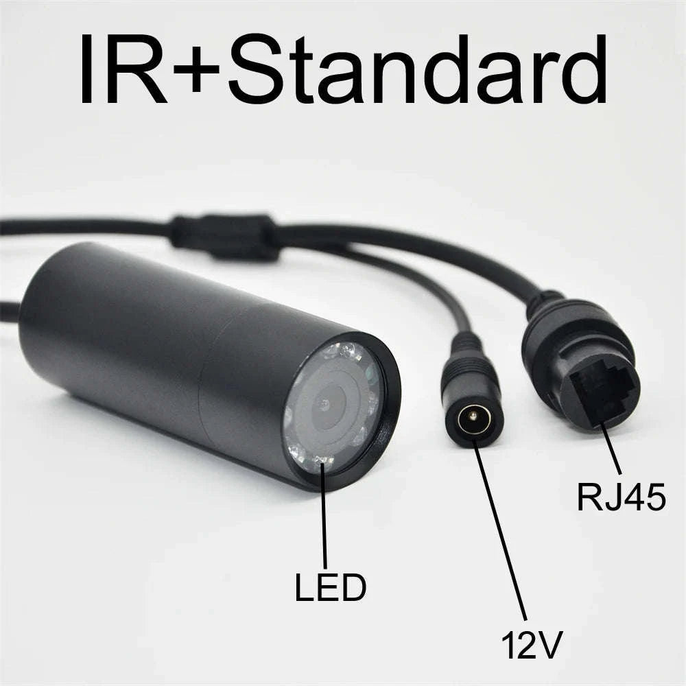 5MP Low Lux POE Waterproof Mini IP Camera for Industry and Security-5MP IR Standard