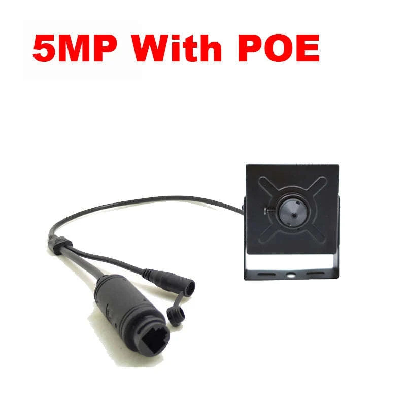 5MP Mini IP Camera for Home & Office-5MP With POE