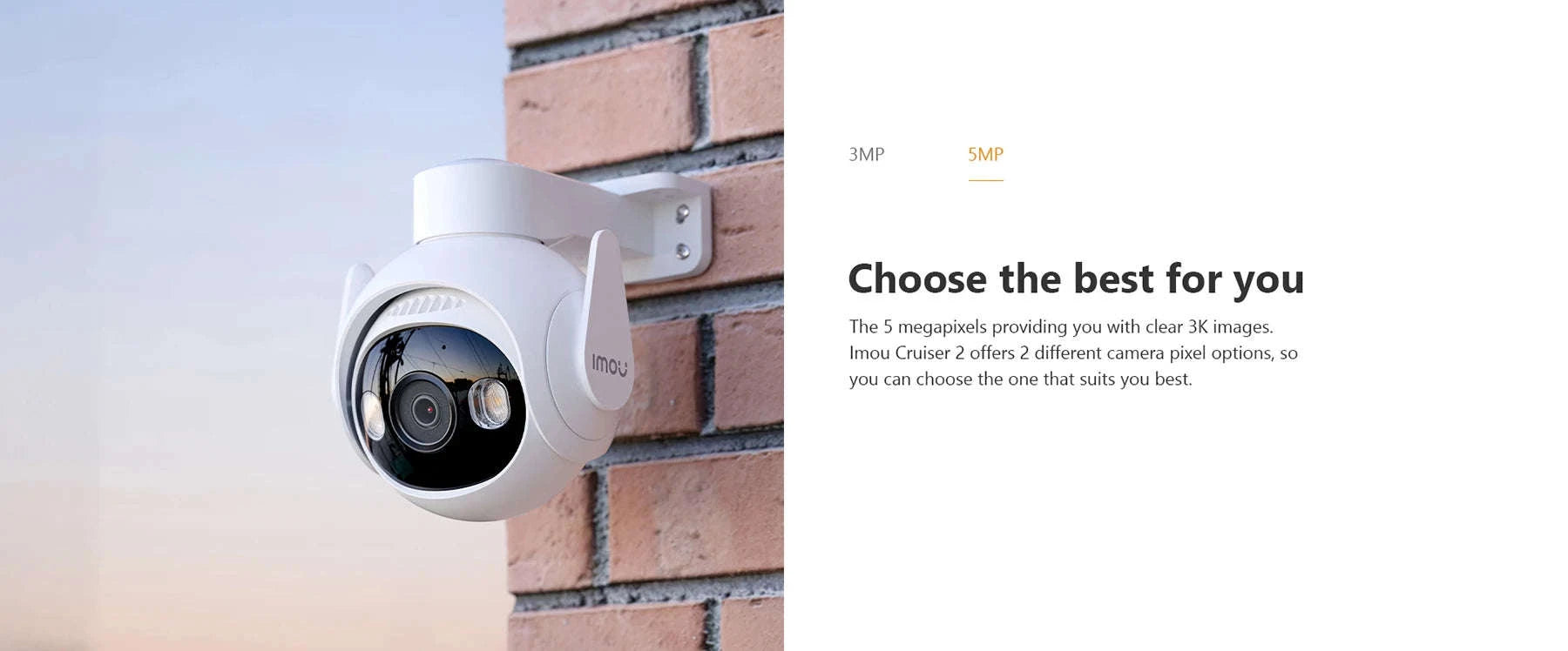 5MP Outdoor Security Camera System (2 Pack) with AI Tracking & Night Vision-2PCS Cruiser 2C 5mp / US Plug / 3.6mm|China Mainland