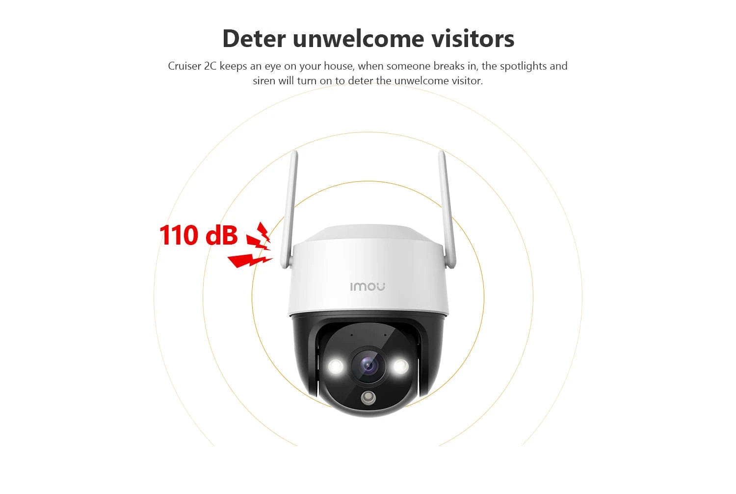 5MP Outdoor Security Camera System (2 Pack) with AI Tracking & Night Vision-2PCS Cruiser 2C 5mp / US Plug / 3.6mm|China Mainland