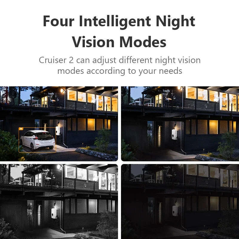 5MP Outdoor Security Camera System (2 Pack) with AI Tracking & Night Vision-2PCS Cruiser 2C 5mp / US Plug / 3.6mm|China Mainland