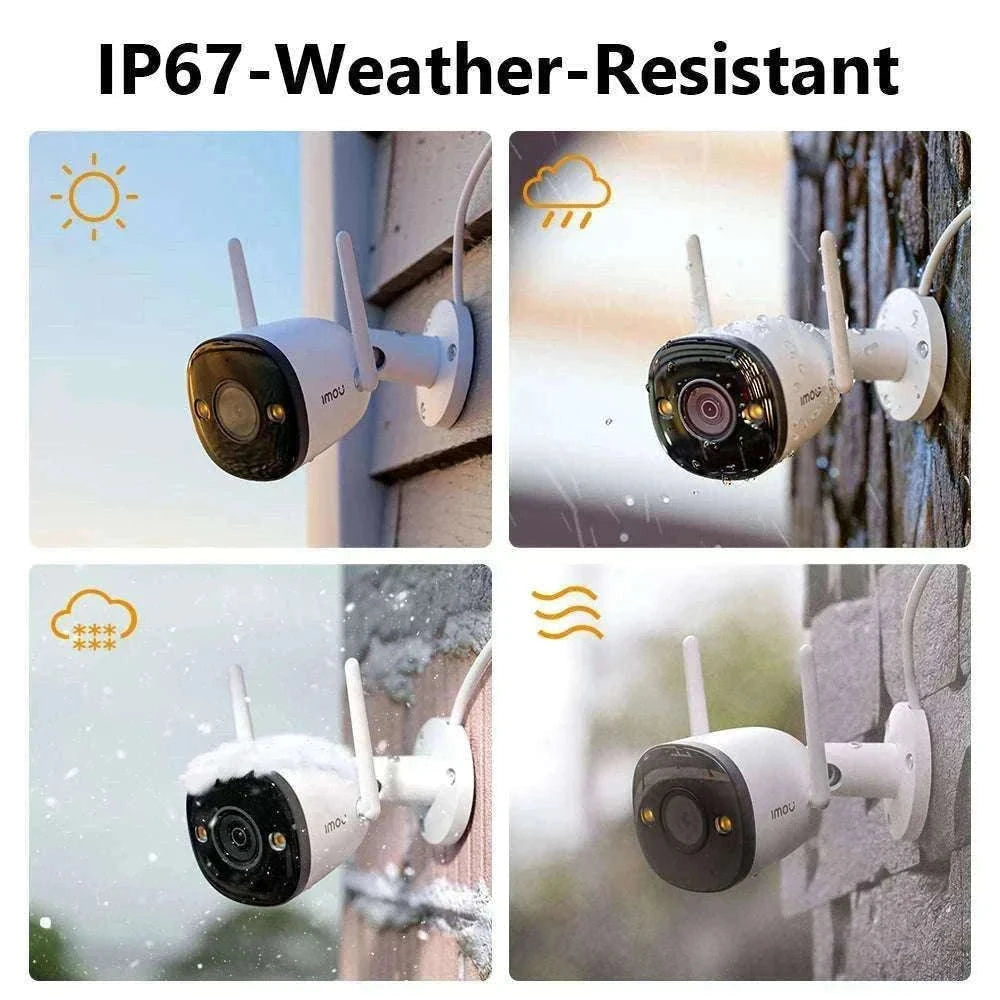 5MP Outdoor WiFi Security Camera with Spotlight & Human Detection-Bullet 2E 5MP / EU Plug / 3.6mm