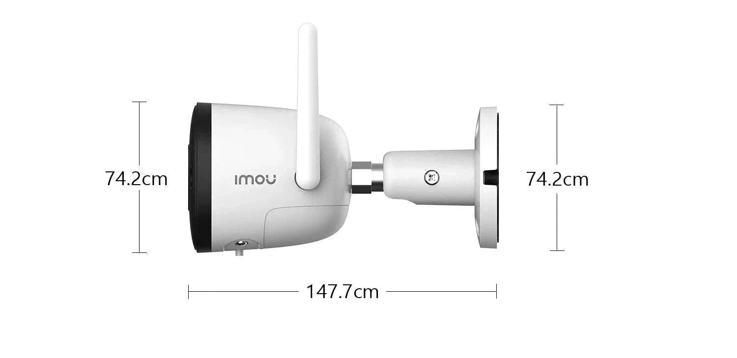 5MP Outdoor WiFi Security Camera with Spotlight & Human Detection-Bullet 2E 5MP / EU Plug / 3.6mm