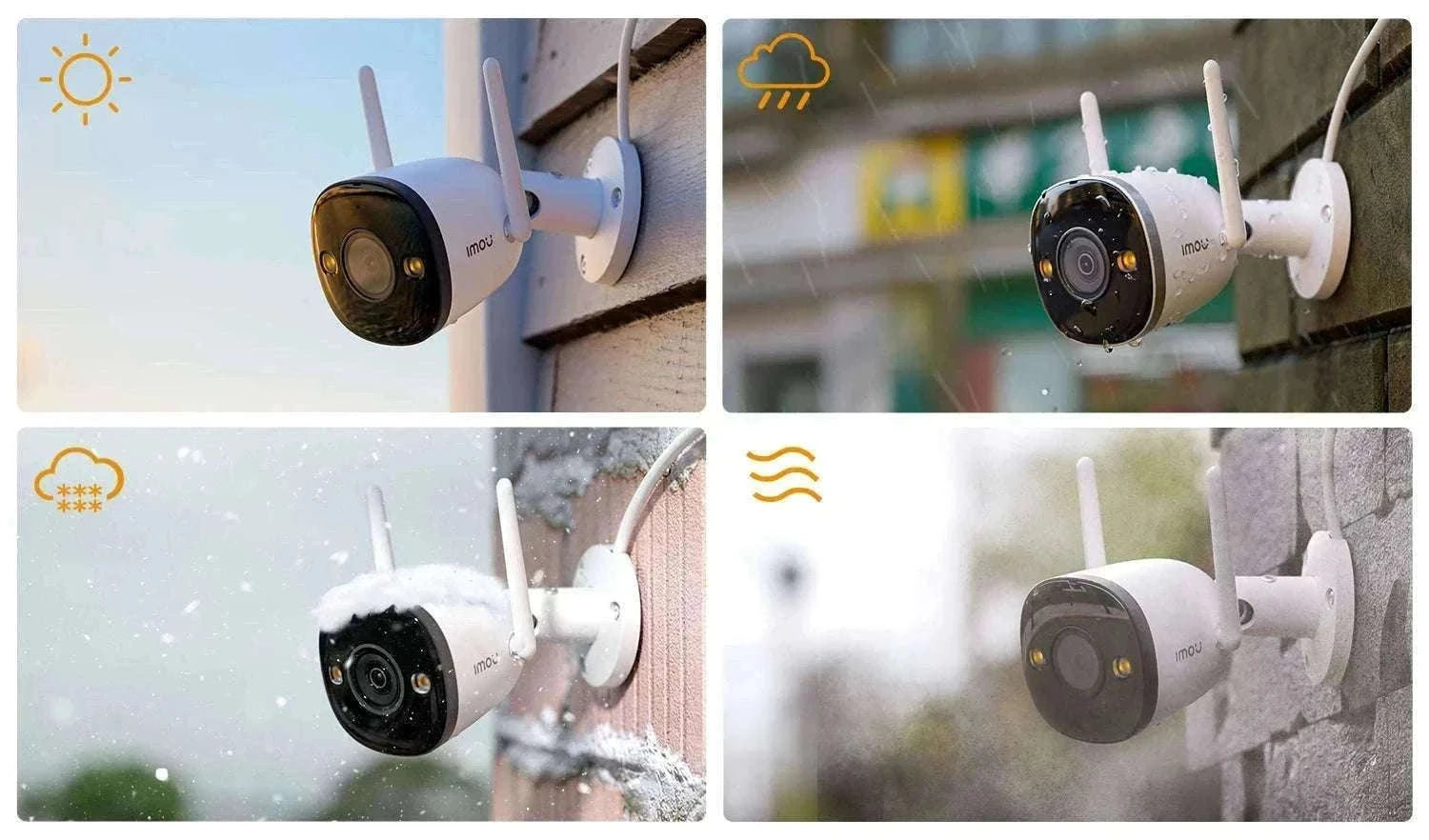 5MP Outdoor WiFi Security Camera with Spotlight & Human Detection-Bullet 2E 5MP / EU Plug / 3.6mm