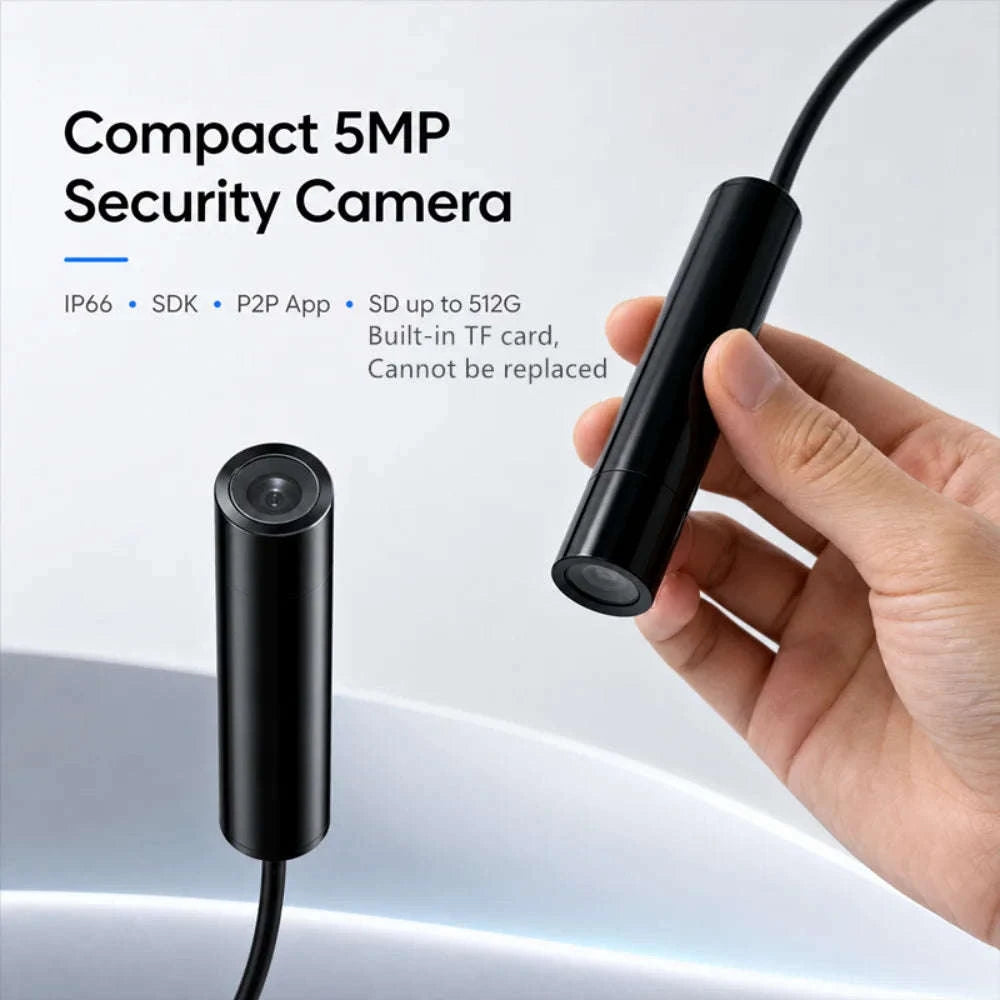 5MP POE IP Network Bullet Camera with Human Detection-12V / 16mm