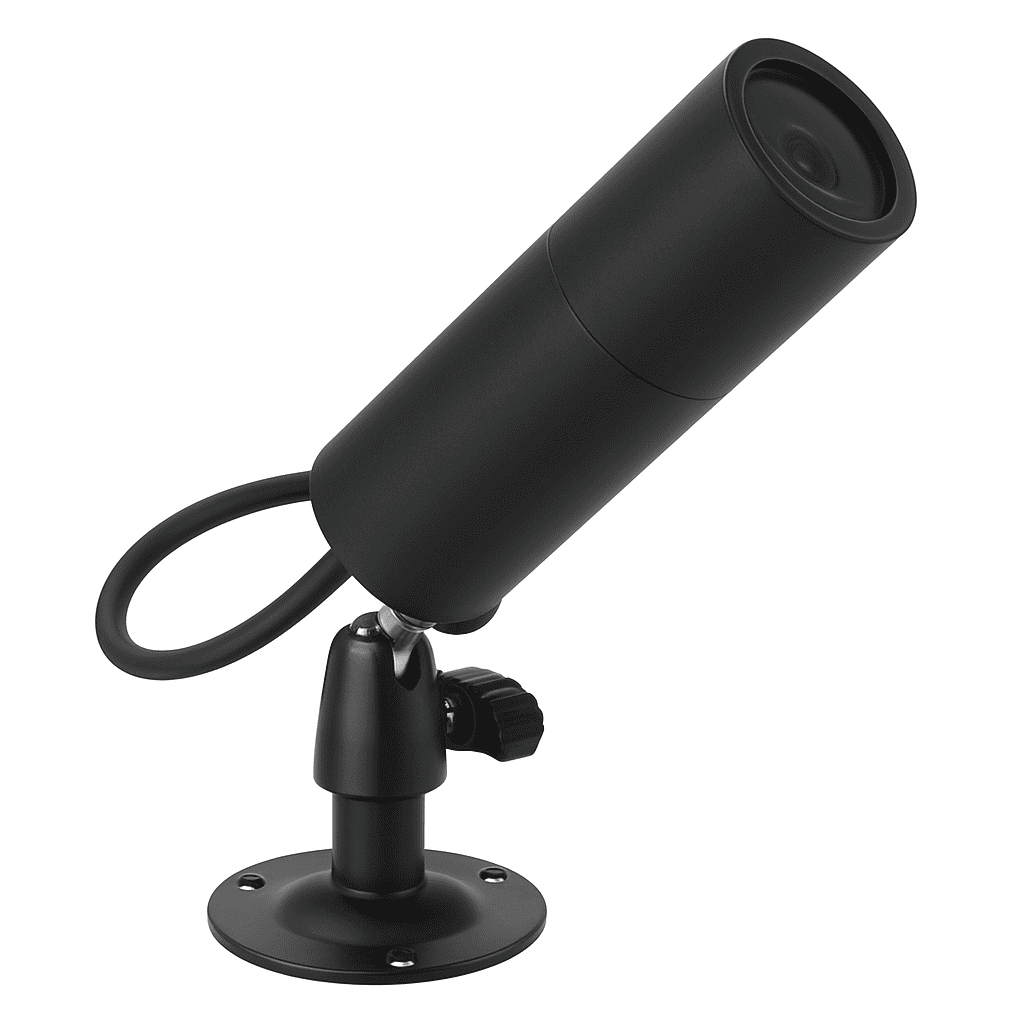 5MP POE Mini Bullet Security Camera with Smart Detection-WIFI Version / 4mm lens 90 Angle