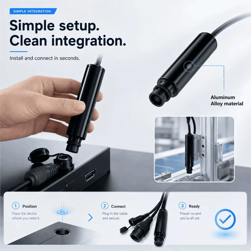 5MP PoE WiFi Mini Bullet Camera with 6x Digital Zoom-128G WIFI / 1.7mm