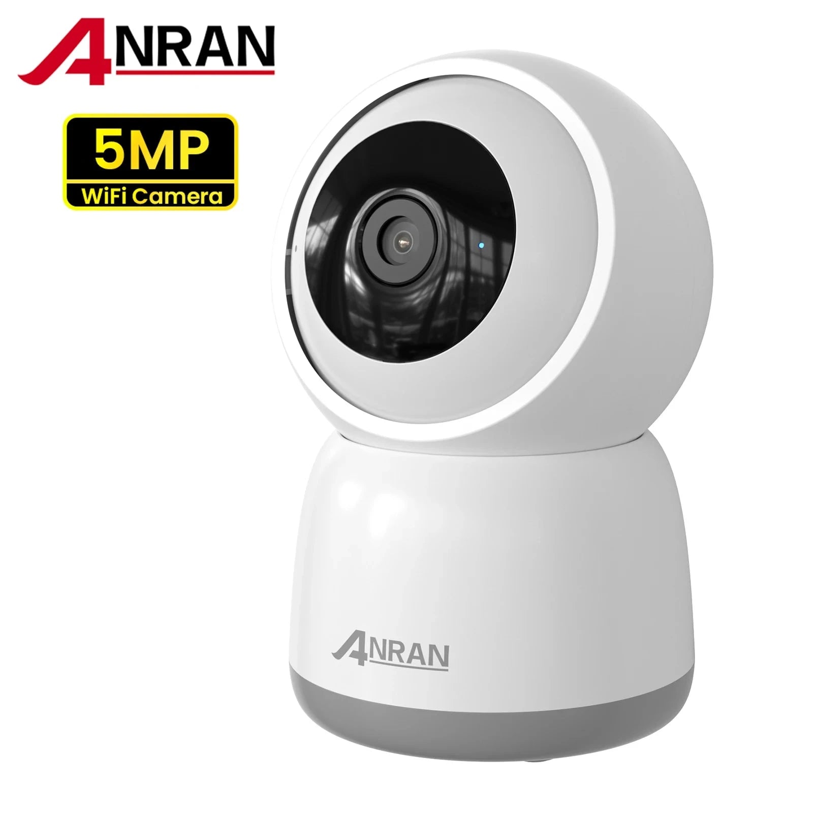 5MP WiFi Baby Monitor Camera with Motion Tracking and Night Vision-1PC 5MP Camera / france