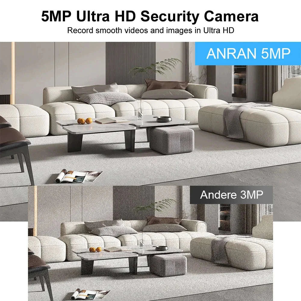 5MP WiFi Baby Monitor Camera with Motion Tracking and Night Vision-1PC 5MP Camera / france
