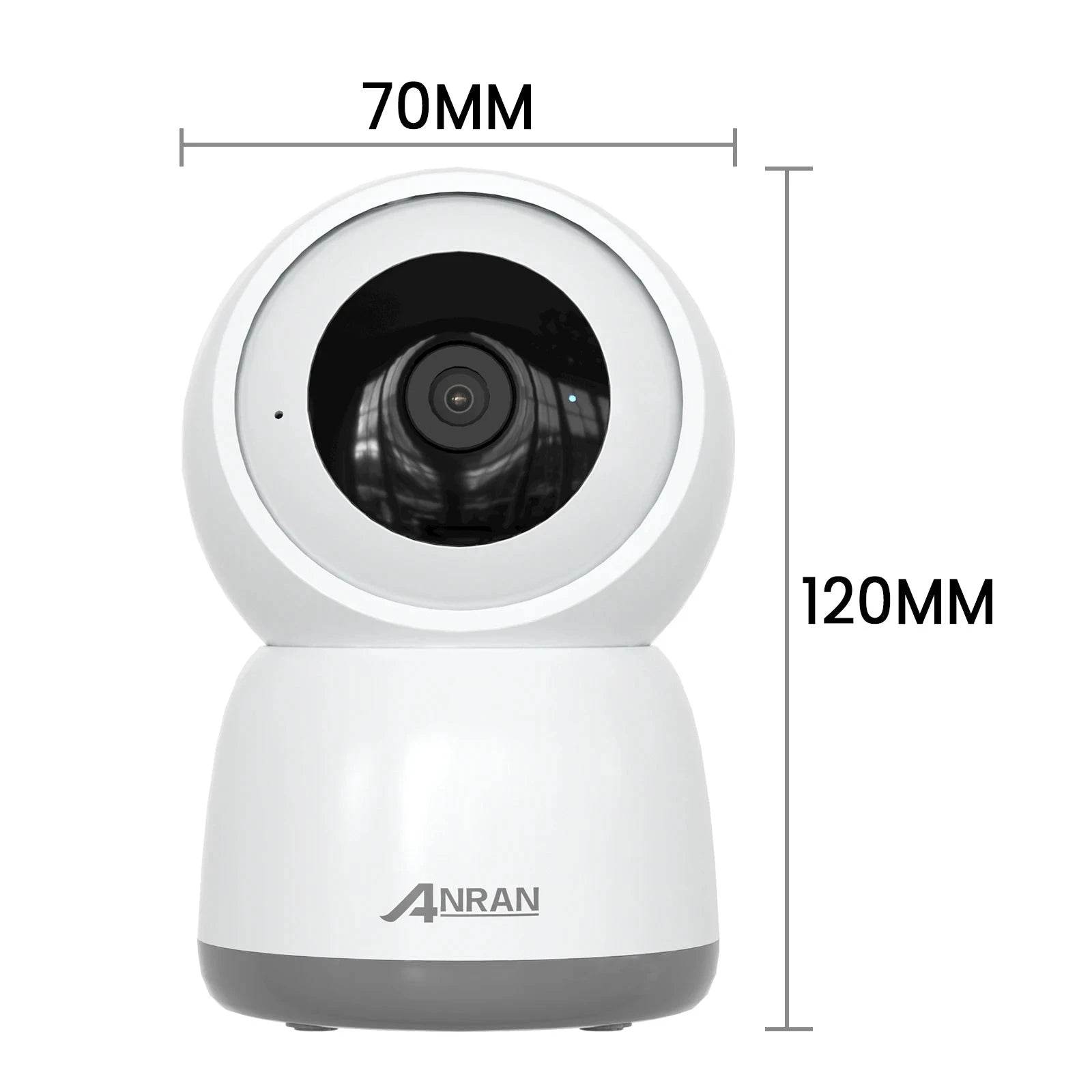 5MP WiFi Dual-Band Security Camera with PIR Human Detection, Auto Tracking, 24/7 Recording, Color Night Vision-2PCS camera / EU Plug / Germany