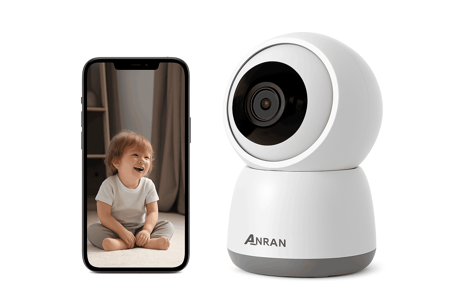 5MP WiFi Dual-Band Security Camera with PIR Human Detection, Auto Tracking, 24/7 Recording, Color Night Vision-2PCS camera / EU Plug / Germany