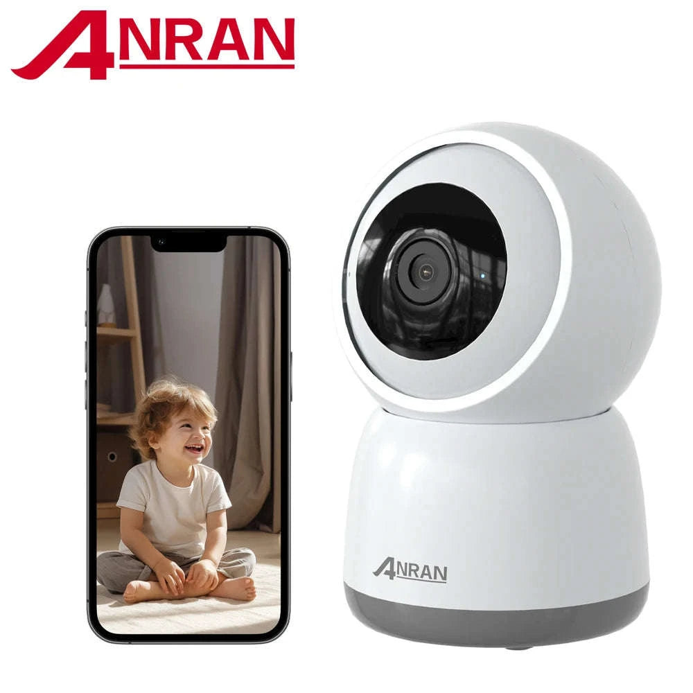 5MP WiFi Dual-Band Security Camera with PIR Human Detection, Auto Tracking, 24/7 Recording, Color Night Vision-2PCS camera / EU Plug / Germany