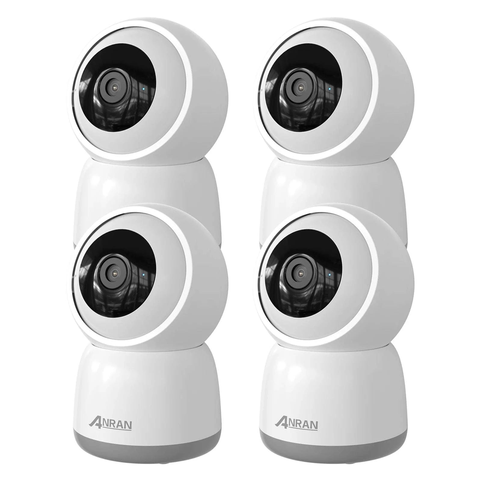 5MP WiFi Dual-Band Security Camera with PIR Human Detection, Auto Tracking, 24/7 Recording, Color Night Vision-2PCS camera / EU Plug / Germany
