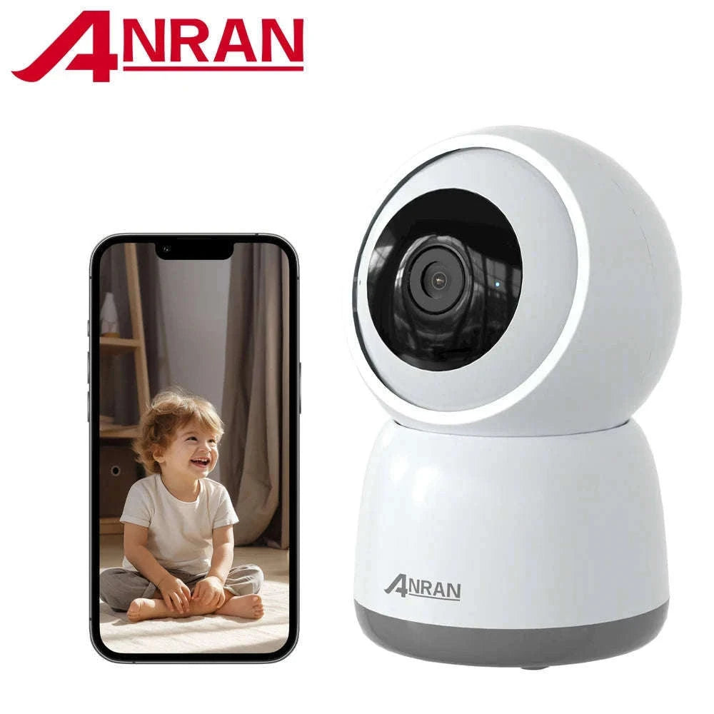 5MP WiFi Dual-Band Security Camera with PIR Human Detection, Auto Tracking, 24/7 Recording, Color Night Vision-2PCS camera / EU Plug / Germany