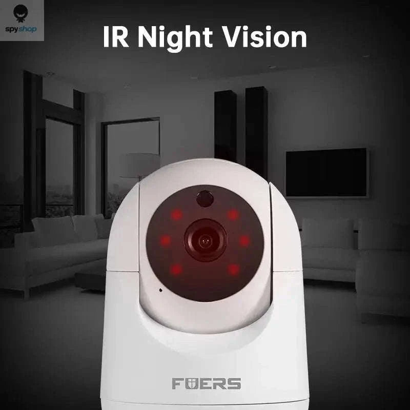 5MP WiFi Security Camera with Auto Tracking and Night Vision-8MP With 128G / EU Plug