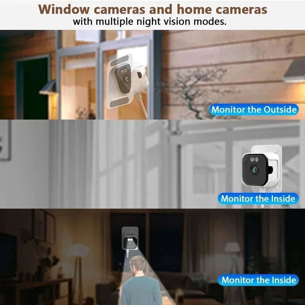 5MP Window Security Camera with 5GHz WiFi & Color Night Vision-1PCS 5MP Camera / US Plug / China Mainland