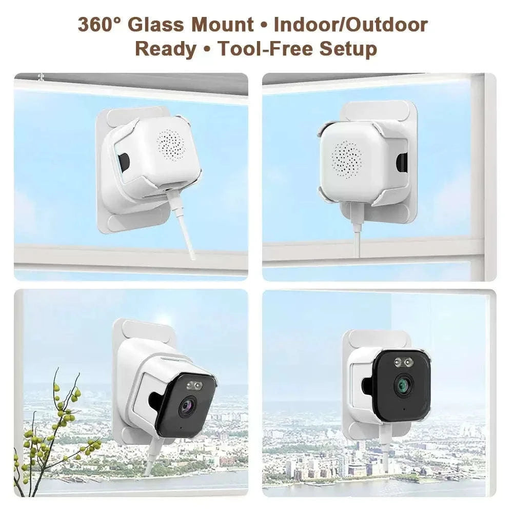 5MP Window Security Camera with 5GHz WiFi & Color Night Vision-1PCS 5MP Camera / US Plug / China Mainland