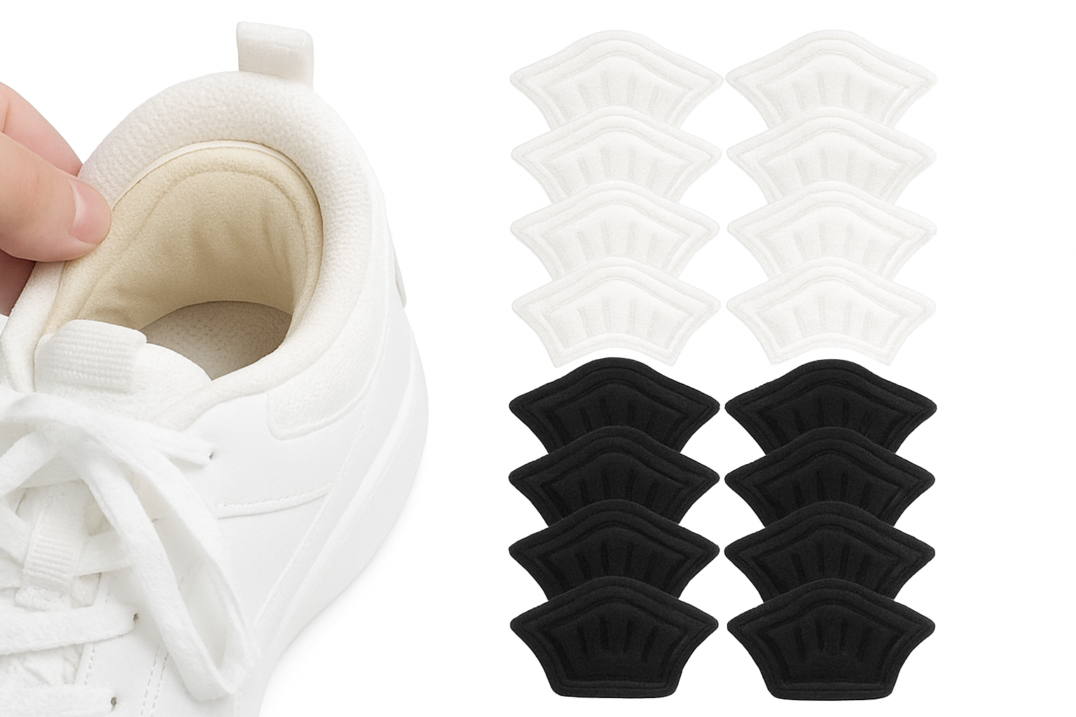 Adjustable Heel Pads for Sport Shoes for Softer Support