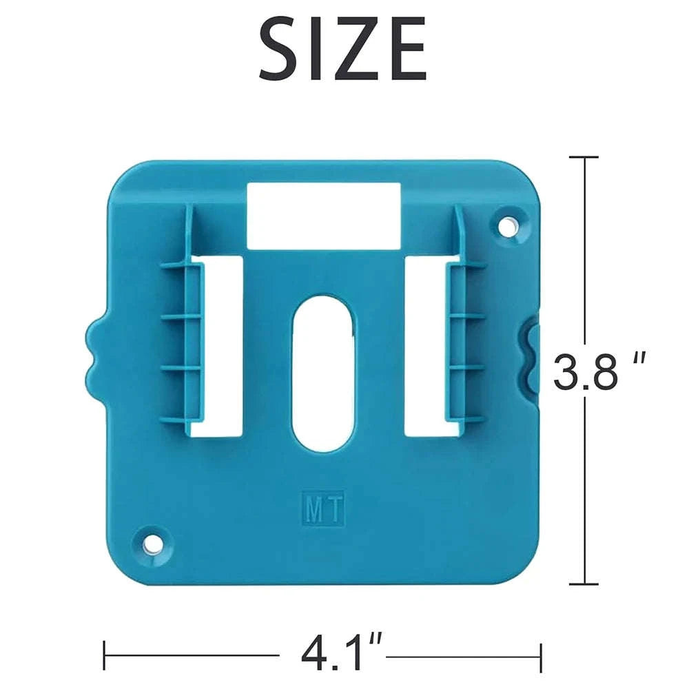 5PCS 18V Battery and Tool Holder Wall Mount Rack-Model B / China Mainland