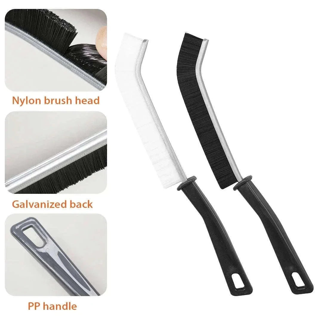 5PCS Crevice Cleaning Brush for Tile Grout and Tight Gaps-1PC
