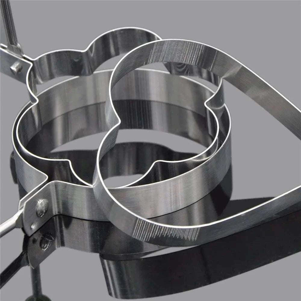 5pcs Stainless Steel Egg Mold Ring Set-5PCS