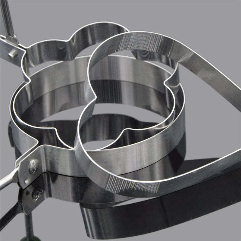 5pcs Stainless Steel Egg Mold Ring Set-5PCS