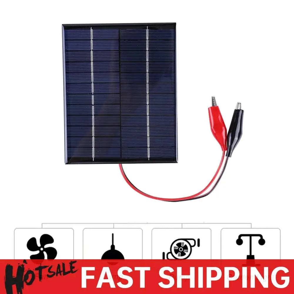 5W 12V Waterproof Mini Solar Panel Module-5W 12V / United States