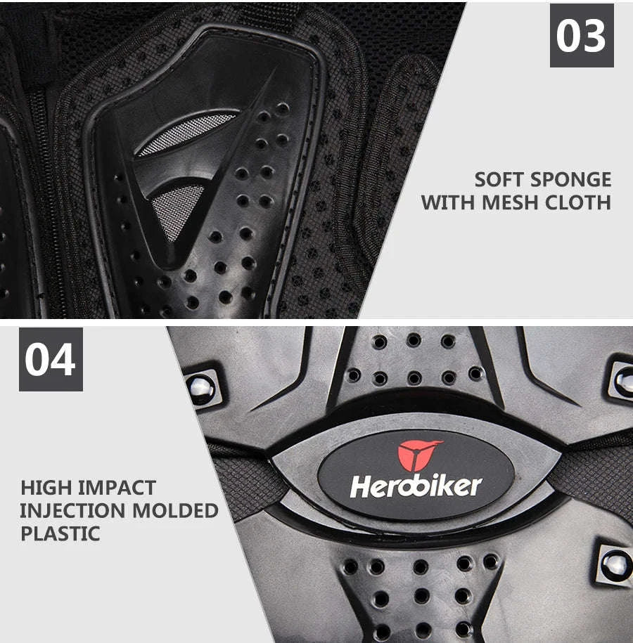 5XL Motorcycle Armor Jacket for Full Body Protection-Long Pants / S