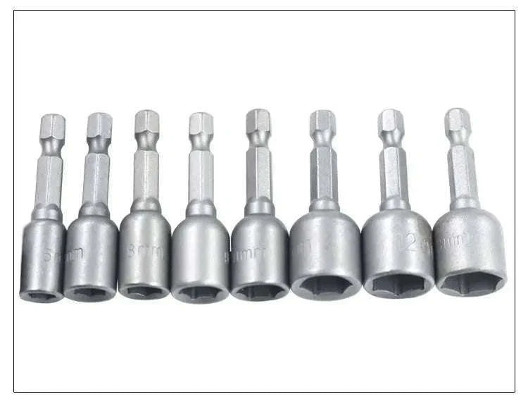 6–13 mm Magnetic Impact Socket Set for Fast, Secure Fastening-6-8-10-13 / CHINA