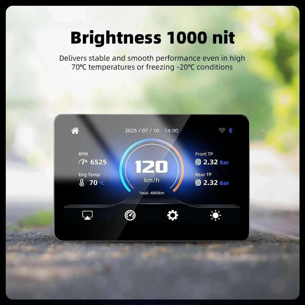 6.2" Motorcycle GPS with Wireless CarPlay & Android Auto for BMW-M13A Pro / China Mainland / None